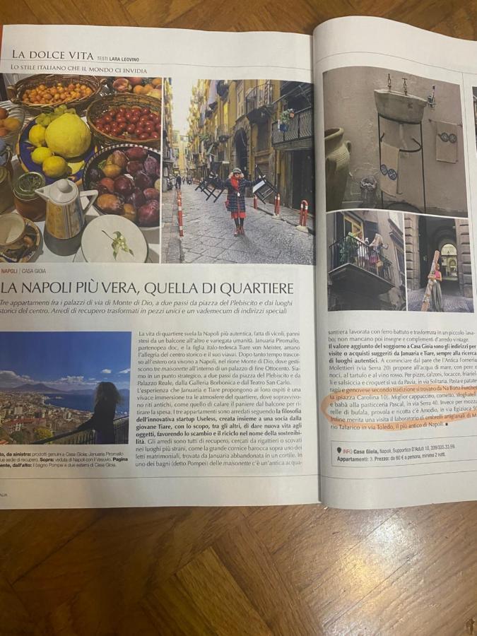 Appartement Casa Kamalei, Tra Plebiscito E Lungomare à Naples Extérieur photo
