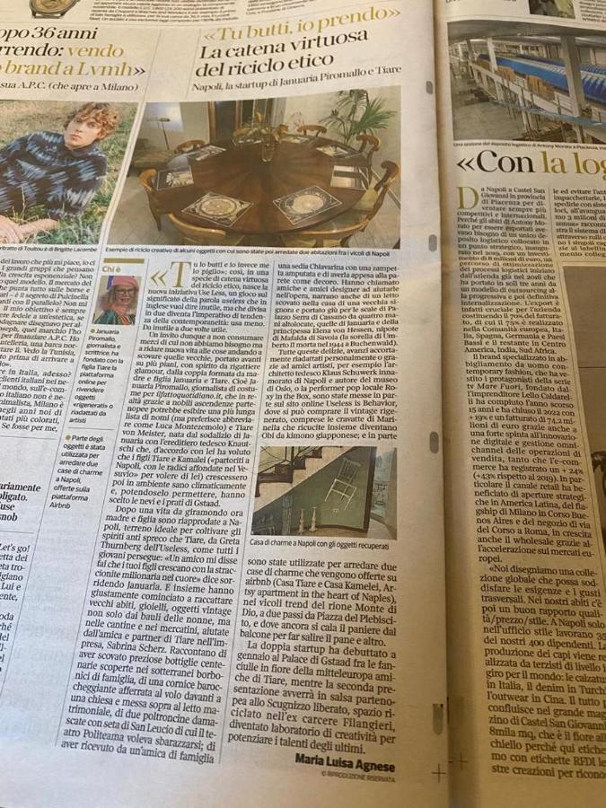 Appartement Casa Kamalei, Tra Plebiscito E Lungomare à Naples Extérieur photo